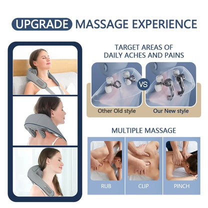 Musclarity™ Electric Neck and Back Massager