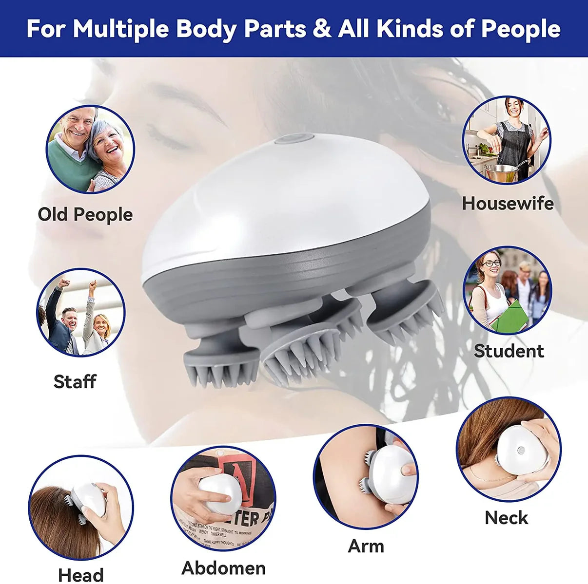 Musclarity™ Smart Scalp Massager