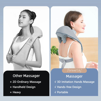 Musclarity™ Electric Neck and Back Massager