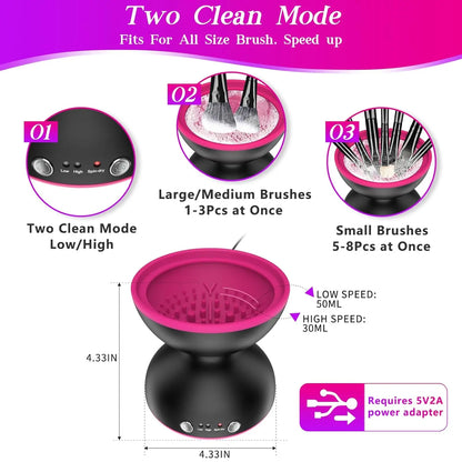 Musclarity™ Makeup Brush Cleaner Machine